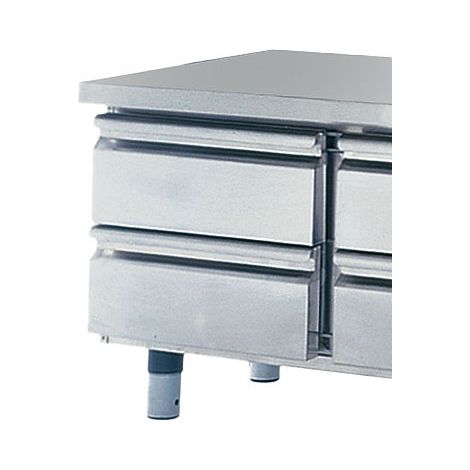 Kit tiroirs 2x GN1/2 pour table réfrigéré - VIRTUS