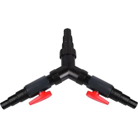 SABIR Répartiteur en Y Distributeur d'eau pour pompe de bassin 32.119.4cm (1/5)