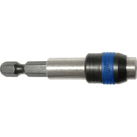 ASW -  PORTAPUNTAS 1/4"  E 6,3  LARGO 60 mm. (1/3)