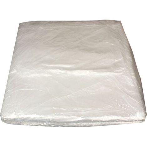 Jeffergarden Housses de siège de voiture jetables en plastique, universelles, transparentes, anti-poussière, préservatif transparent, 50 pièces (1/5)