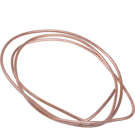 Tube en cuivre C1100 T2 de 2 m pour climatiseur et réfrigérateur, diamètre extérieur 5 mm/diamètre inté (1/5)