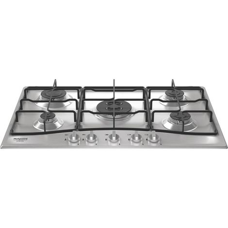 Hotpoint Ariston Piano cottura a gas PCN R753N T/IX/HA (1/5)