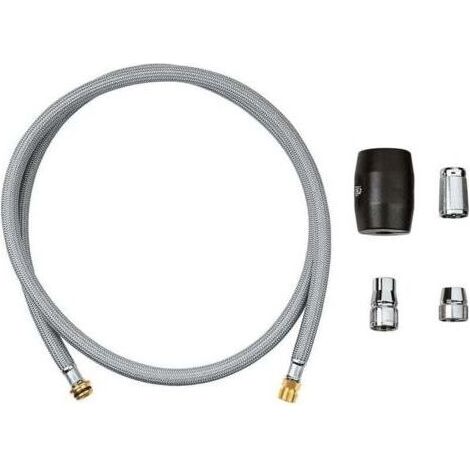 Robinet Cuisine Flexible avec Douchette Extractible - Compatible Grohe, Nylon Tressé, Haute Qualité, Pratique et Durable (1/3)