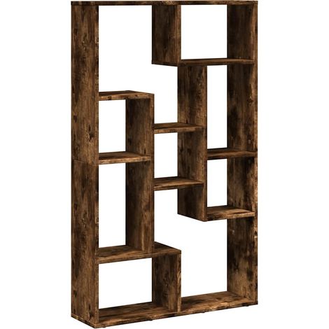 Maison Exclusive - Bibliothèque chêne fumé 72x20x120,5 cm bois d'ingénierie