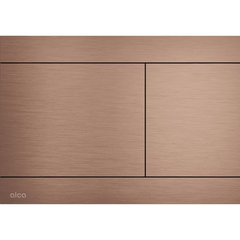 Bedienknopf für Unterputzsysteme, Rotgold-Matt gebürstet (1/3)