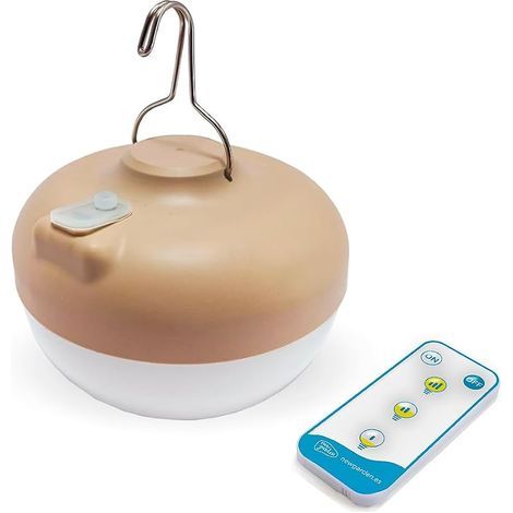 - Lampe de camping et d'urgence LED Cherry. Lampe portable avec crochet et aimant, sans fil avec batterie rechargeable USB. 900 Lumens et jusqu'à 20 heures d'utilisation. Résistant IP54 (1/5)