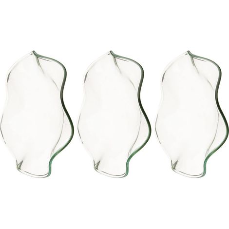 Lot de 3 Plateaux en Verre pour Chauffe-Cire et Diffuseur D'huile Essentielle, Pratique pour Lampes Aromathérapie, Support Résistant et Compatible Bougies (1/5)