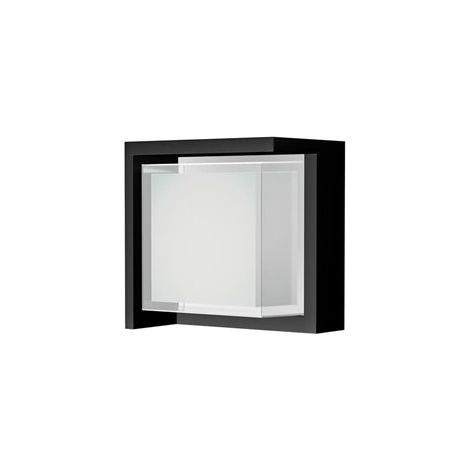 Mantra Aplique LED exterior cuadrado CREEK - 15W - CCT 2700K-3300K-4000K negro/blanco/corten (1/3)