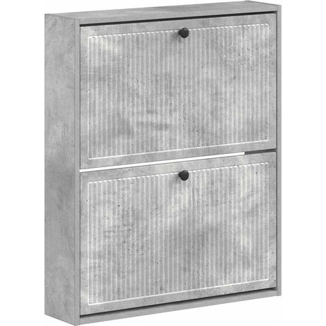 Wall-Mounted Shoe Cabinet EDE 71 x 17 x 86 cm Engineered Wood vidaXL (1/5)