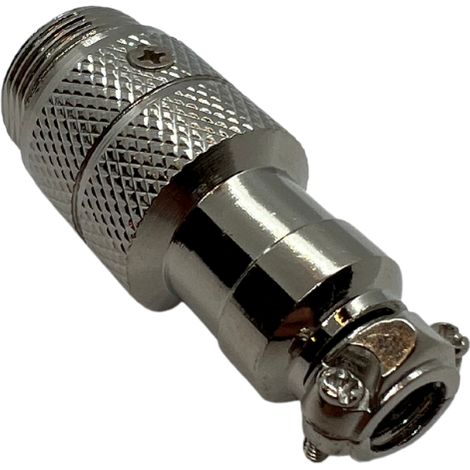 Conector recto de micrófono de 6 pines para cable Vitalco (WG5) (1/5)