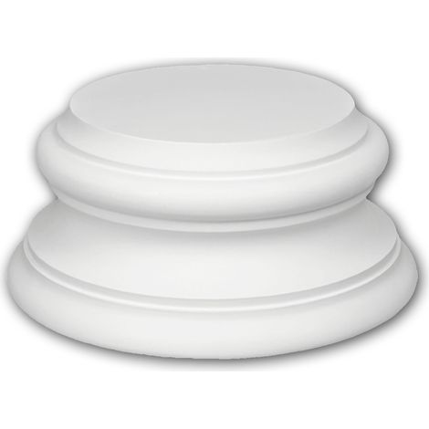 Pied de colonne 113200 Profhome Colonne Élement décorative design intemporel classique blanc