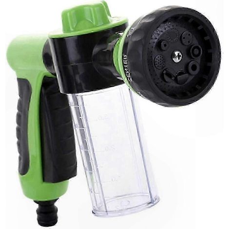 Garden Hose Foam Nozzle for Car Washing and Pet Shower with Soap Dispenser Gun (1/5)