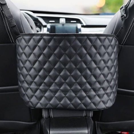 Rangement Siège Voiture Sac, Support de Sac à Main de Voiture Sac de Grande Capacité D'organisateur de Dossier de Siège en (1/5)