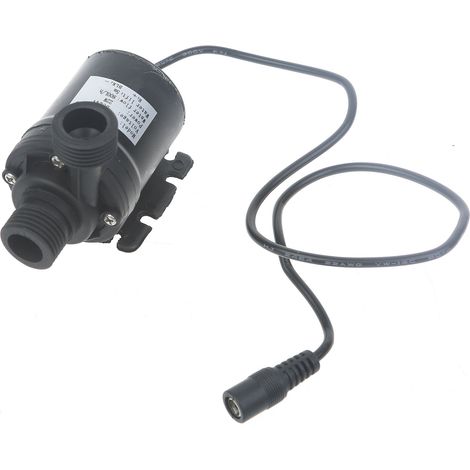 Mini pompe à eau submersible 24 V CC avec micro-moteur sans balais pour aquarium, fontaine, bassin, étang (8 unités)