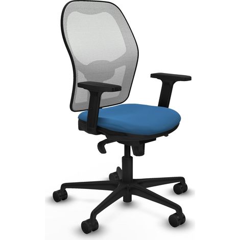 Sedia ufficio piqueras y crespo Jorquera nero ergonomica 120 kg