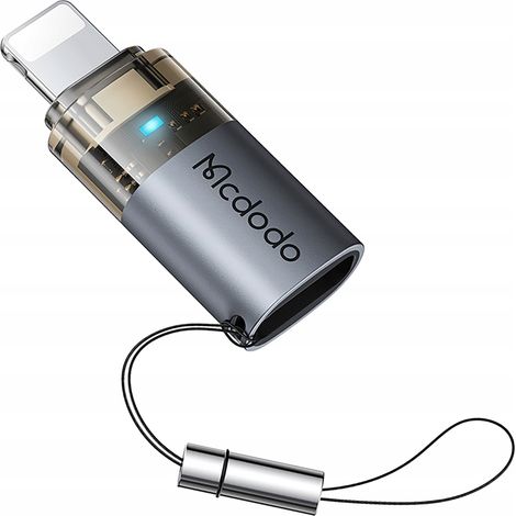 Adattatore Mcdodo USB-C USB TYPE C per Lightning iPhone 13 14 LED (1/5)