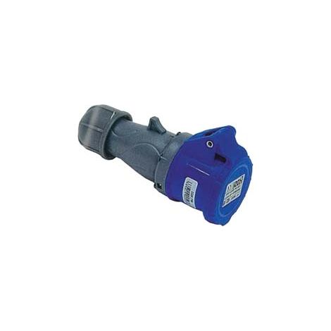 PRESA INDUSTRIALE VOLANTE BLU 2P+T CEE IP44- -16A colore blu - 5 pezzi