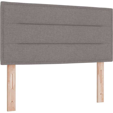 Maison Exclusive - Kopfteil Taupe 90 cm Stoff