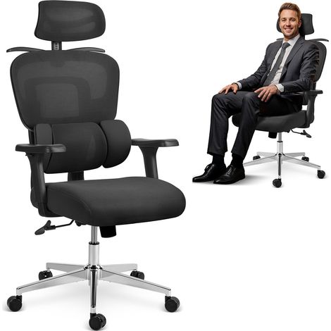 Sofotel Talin Bürostuhl mit Mikronetzgewebe, Schwarz (1/5)