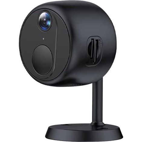 JSSEVN - Cámara de seguridad 4G, cámara CCTV con alimentación, detección de movimiento PIR, visión nocturna, almacenamiento en la nube, sin necesidad de cableado. (1/5)