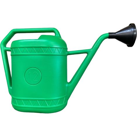 Innaffiatoio in PVC da giardino beccuccio lungo e doccetta 12 Litri per piante 12 Litri