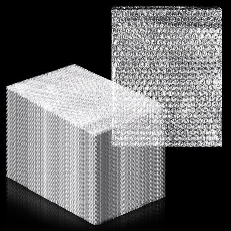 Pack of 100 bubble wraps, 20 x 25 cm, bubble wrap, fragile element (1/5)