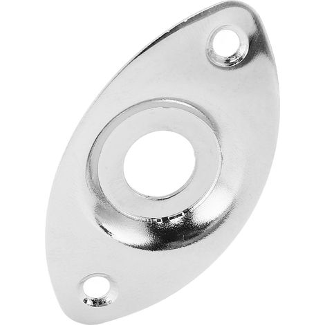 Connecteur Jack pour Guitare Basse en Métal, Plaque de Sortie Audio pour Instruments de Musique (1/5)