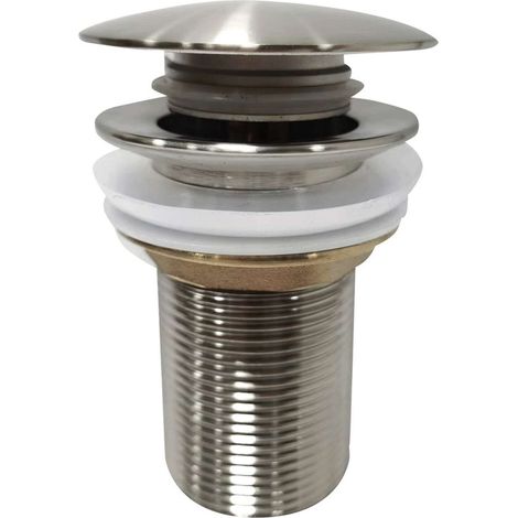 Sapho Aurum - Waschtischablauf, ClickClack, Edelstahl ND-AU400 (1/3)