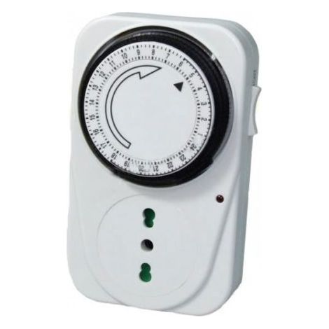 Minuterie 24 Heures Prise Avec Minuterie Horloge Programmable Horloge