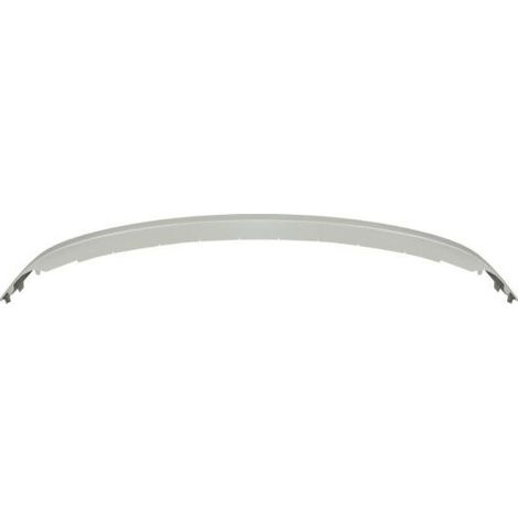 Moulure centrale inférieure de pare-choc avant gris argent Opel Crossland X depuis 2020