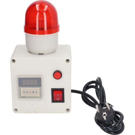 Klaxon audio de lumière de synchronisation de retard de sirène d'alarme 90dB pour la sécurité industrielle