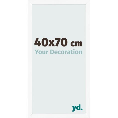 yd. - Cadre photo 40x70 - Blanc Mat - MDF - Bologna
