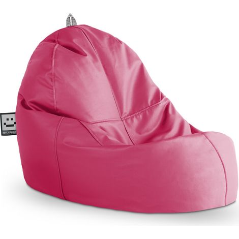 Puff Lounge Polipiel Indoor Fucsia Happers