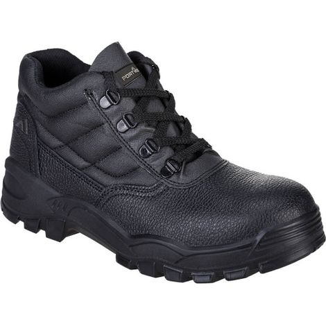 Botas de trabajo con puntera de acero 200 julios Steelite Protector S1P PORTWEST FW10 42 Negro