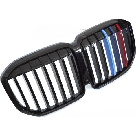Grille calandre BMW X7 G07 de 2022 a 2025 Noir Brillant 3 couleurs-42689981 (1/4)