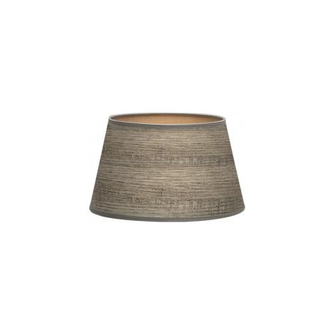 Pantalla Salma E27 Madera Gris 20dx15dx12,5h
