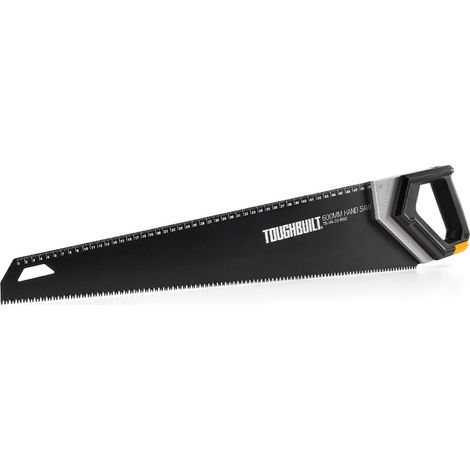Scie à main toughbuilt tb-h4-20-24 lame acier haute teneur carbone poignée ergonomique