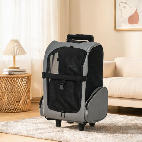 Caisse de transport pour animaux 2 en 1 42 x 25 x 55 cm (1/5)