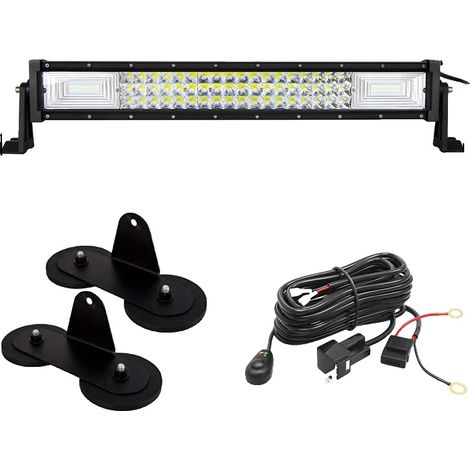 LED-Lichtleiste, kombinierter Lichtstrahl, robustes Design, 22 Zoll, 270 W Kabel (1/2)
