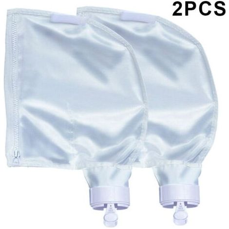 PA Sacs pour Nettoyeur de Piscine en Nylon Remplacement de Sac Zipper pour Polaris 280 ou 480,Sacs à en Maille à Usage Multiple (2 pièces) (1/5)