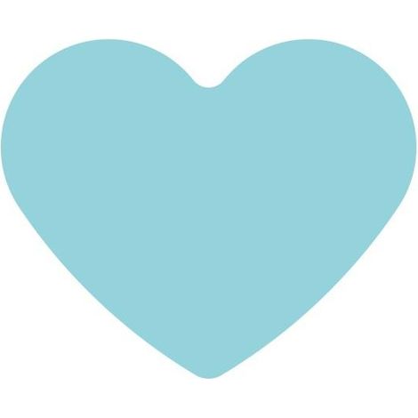 Perforadora decorativa en forma de corazón de 7,6 cm