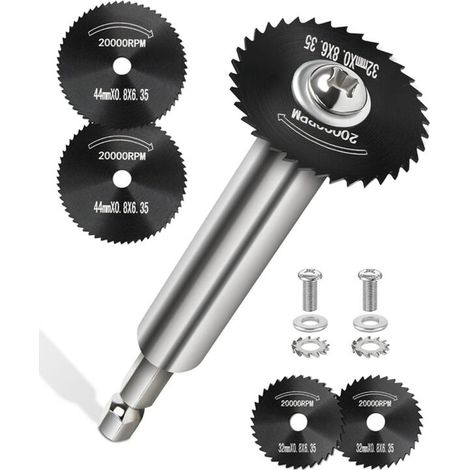 Innenrohrschneider für PVC-Rohre mit 5 Ersatzsägeblättern, 1/4"-Sechskantschaft, Impact Connect