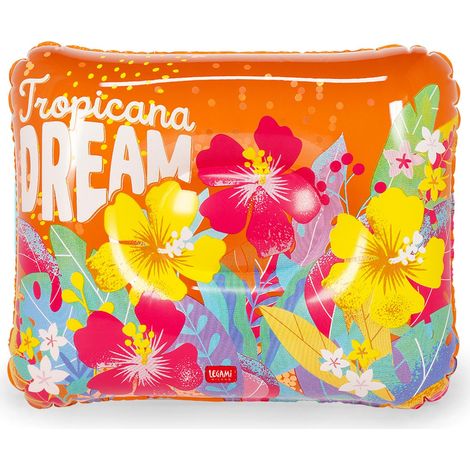 Legami - Cuscino Spiaggia Gonfiabile, da Campeggio Piscina Mare, Comodo Ultraleggero, Dimensioni 37 x 30 cm (1/3)
