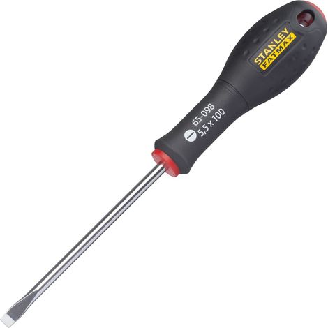 Stanley Tools Fatmax Screwdriver Flared Tip 5.5 X 100Mm (1/4)