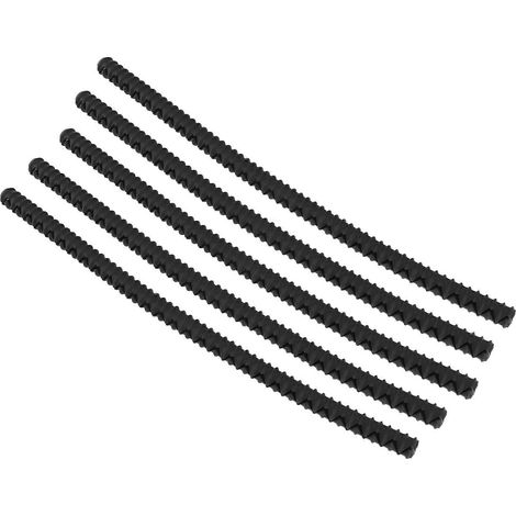 Silicone Oven support protections lot de 6 pièces, Oven support protection housse, 14 pouces(noir) (1/5)