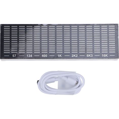 LED-Musikspektrum, sprachgesteuertes rhythmisches Licht, Umgebungslichtsensor für Spielzimmer und Autodekoration (1/5)