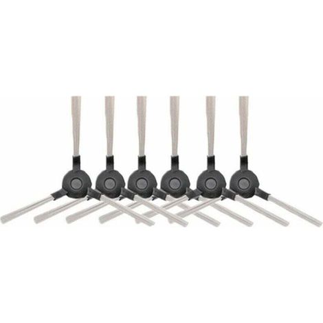 RHG 6 Pièces Brosses Latérales Robot Aspirateur Nettoyant Pièces pour Amibot Pure, Pulse et Prime,AMIBOT Prime H2O,AMIBOT Pure H2O,