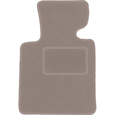 Tapis de sol conducteur en velours beige pour : BMW Z4 E85 cabriolet (2002-2008)