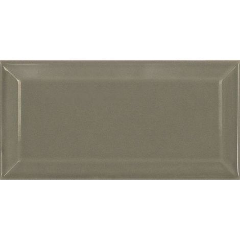 Eiffel Art Construction – Carrelage mural relief métro parisien vert brillant 7,5x15 cm – Pâte blanche pleine – Épaisseur 8 mm – Effet visuel captivant