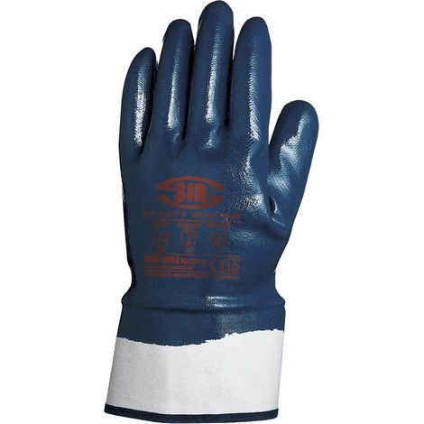 SIR SAFETY SYSTEM MIRÒ EXTRA Gants de protection anti-abrasion bleu Taille 9 Lot de 12 paires
